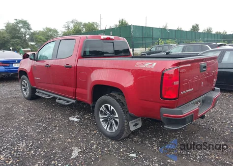 2021 Chevrolet Colorado 4Wd Long Box Z71 z USA, uszkodzony, nr VIN 1GCGTDENXM1111351